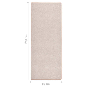 Χαλί Διάδρομος Taupe 80 x 200 εκ. - Pakobazaar