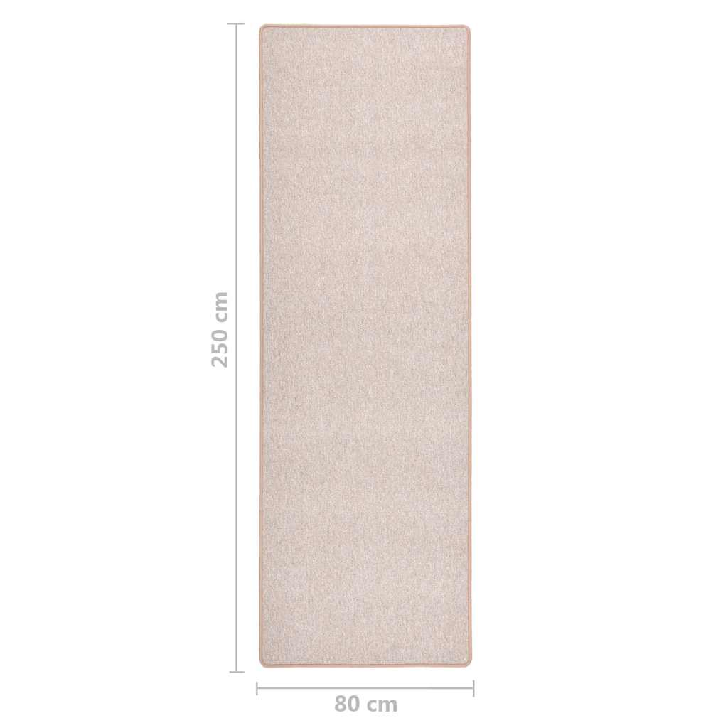 Χαλί Διάδρομος Taupe 80 x 250 εκ.