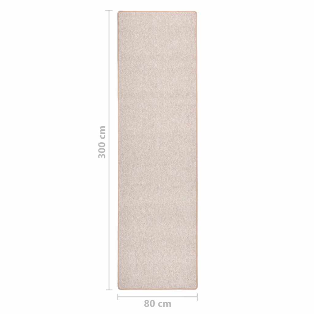 Χαλί Διάδρομος Taupe 80 x 300 εκ.