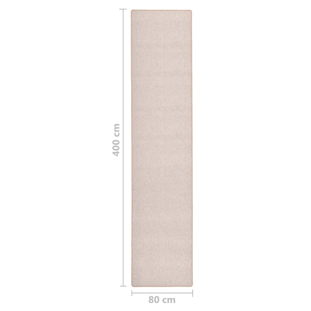 Χαλί Διάδρομος Taupe 80 x 400 εκ.