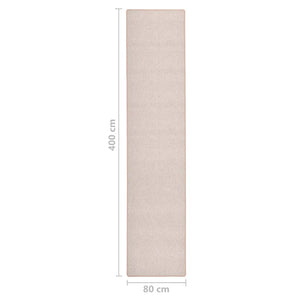 Χαλί Διάδρομος Taupe 80 x 400 εκ.