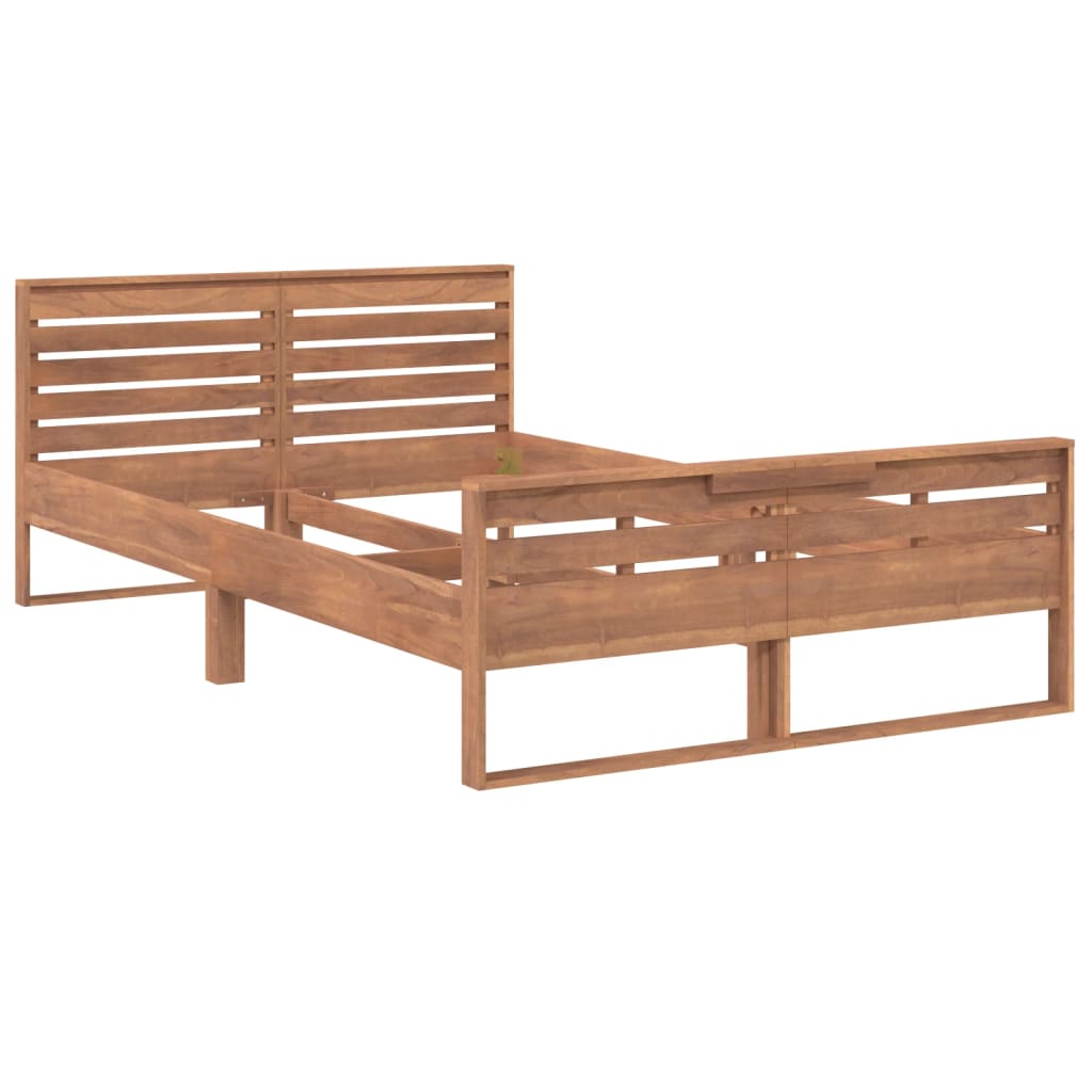 Πλαίσιο Κρεβατιού 120 x 200 εκ. από Μασίφ Ξύλο Teak - Pakobazaar