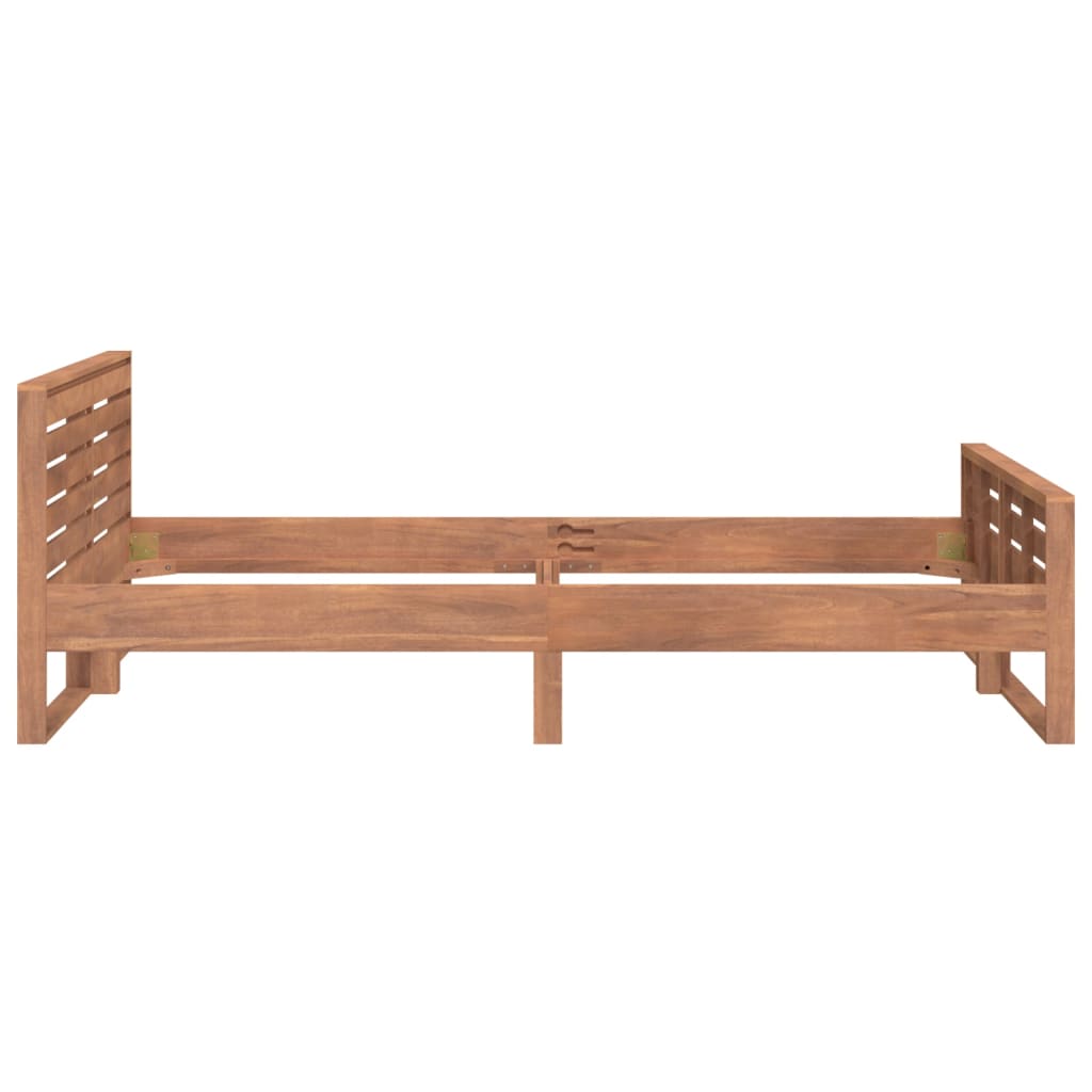 Πλαίσιο Κρεβατιού 120 x 200 εκ. από Μασίφ Ξύλο Teak - Pakobazaar