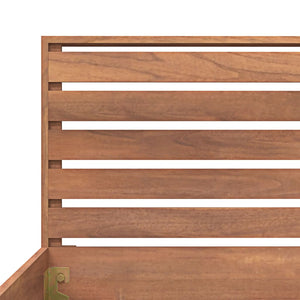 Πλαίσιο Κρεβατιού 140 x 200 εκ. από Μασίφ Ξύλο Teak