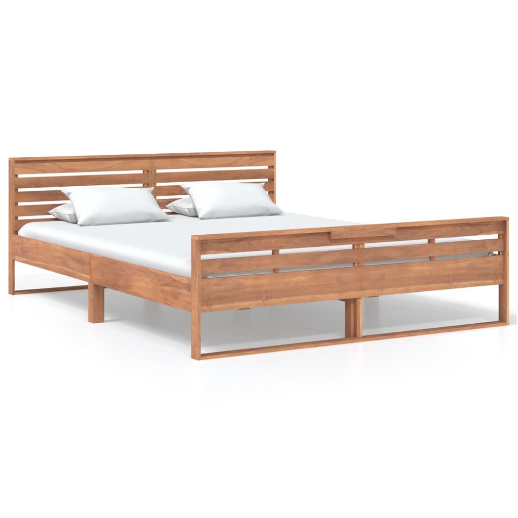Πλαίσιο Κρεβατιού 160 x 200 εκ. από Μασίφ Ξύλο Teak