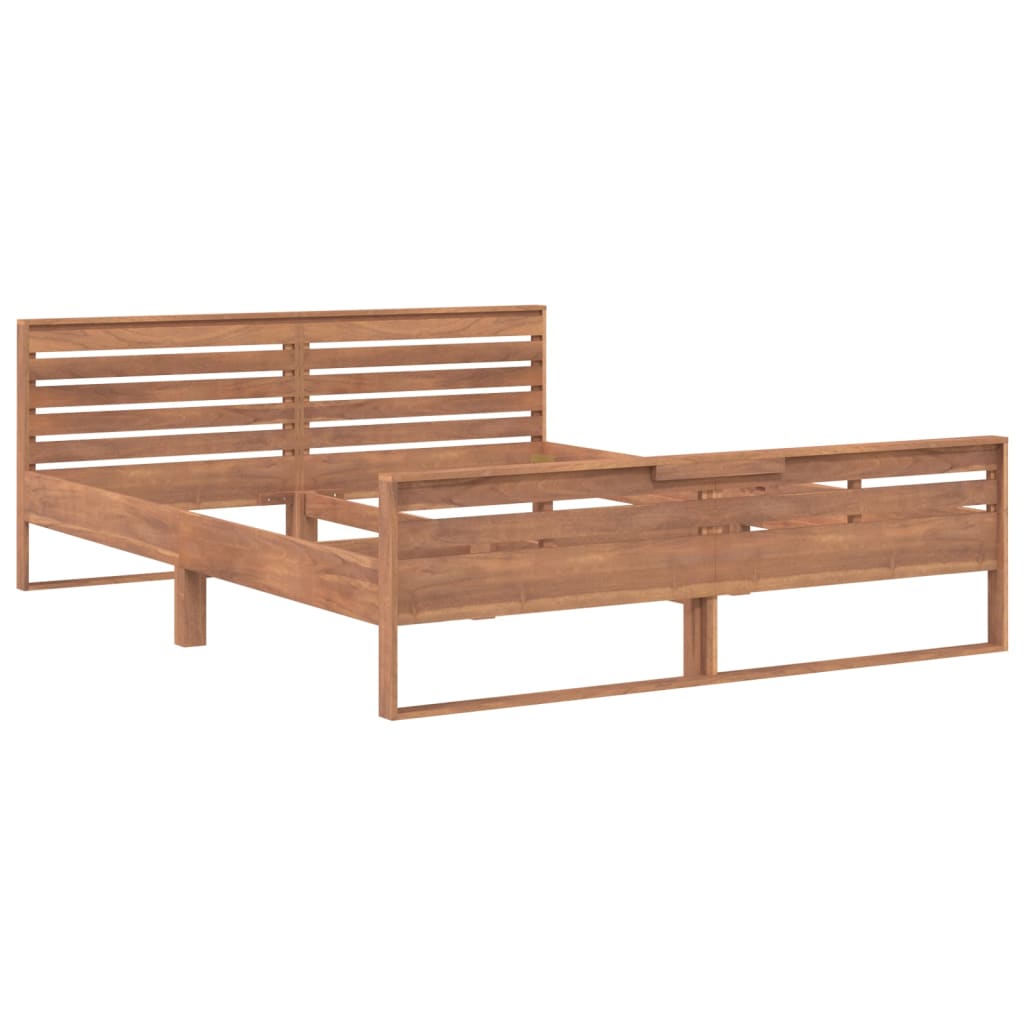 Πλαίσιο Κρεβατιού 160 x 200 εκ. από Μασίφ Ξύλο Teak