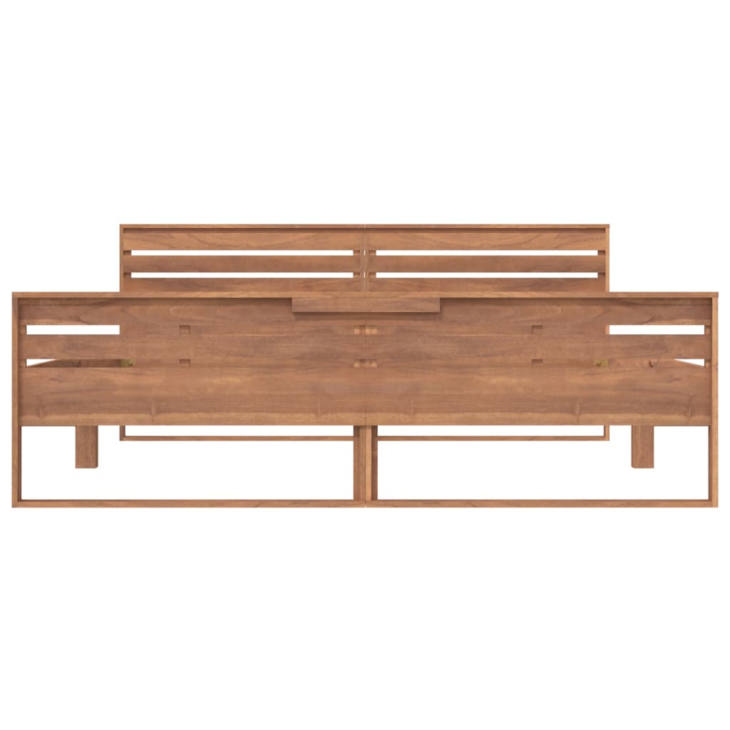Πλαίσιο Κρεβατιού 160 x 200 εκ. από Μασίφ Ξύλο Teak
