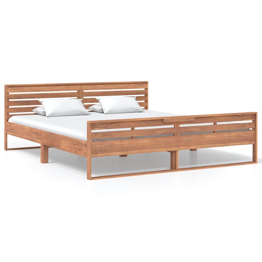 Πλαίσιο Κρεβατιού 180 x 200 εκ. από Μασίφ Ξύλο Teak