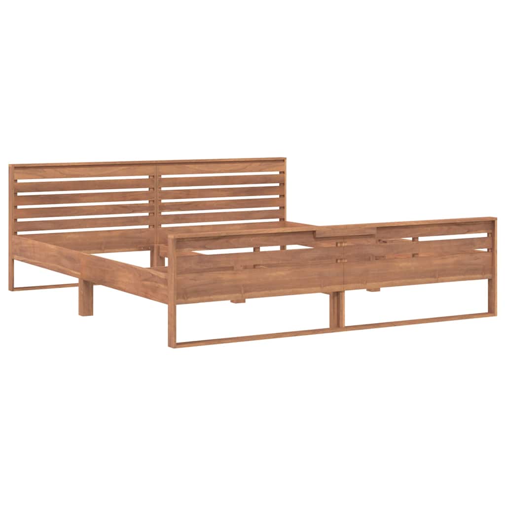 Πλαίσιο Κρεβατιού 180 x 200 εκ. από Μασίφ Ξύλο Teak