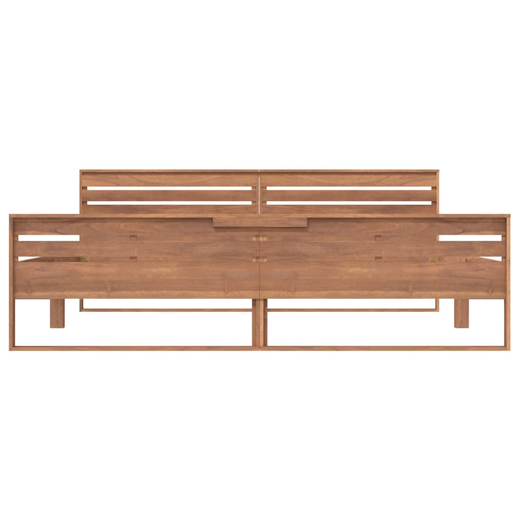 Πλαίσιο Κρεβατιού 180 x 200 εκ. από Μασίφ Ξύλο Teak
