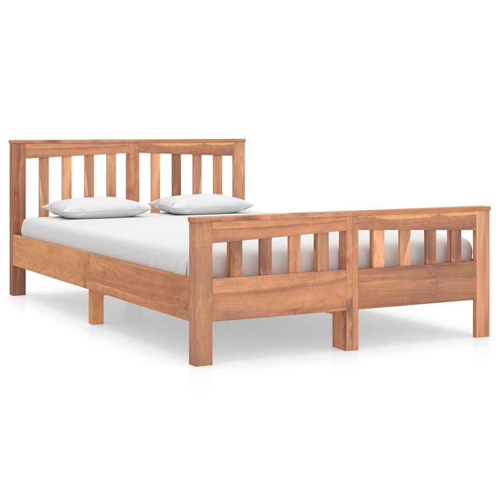 Πλαίσιο Κρεβατιού 120 x 200 εκ. από Μασίφ Ξύλο Teak