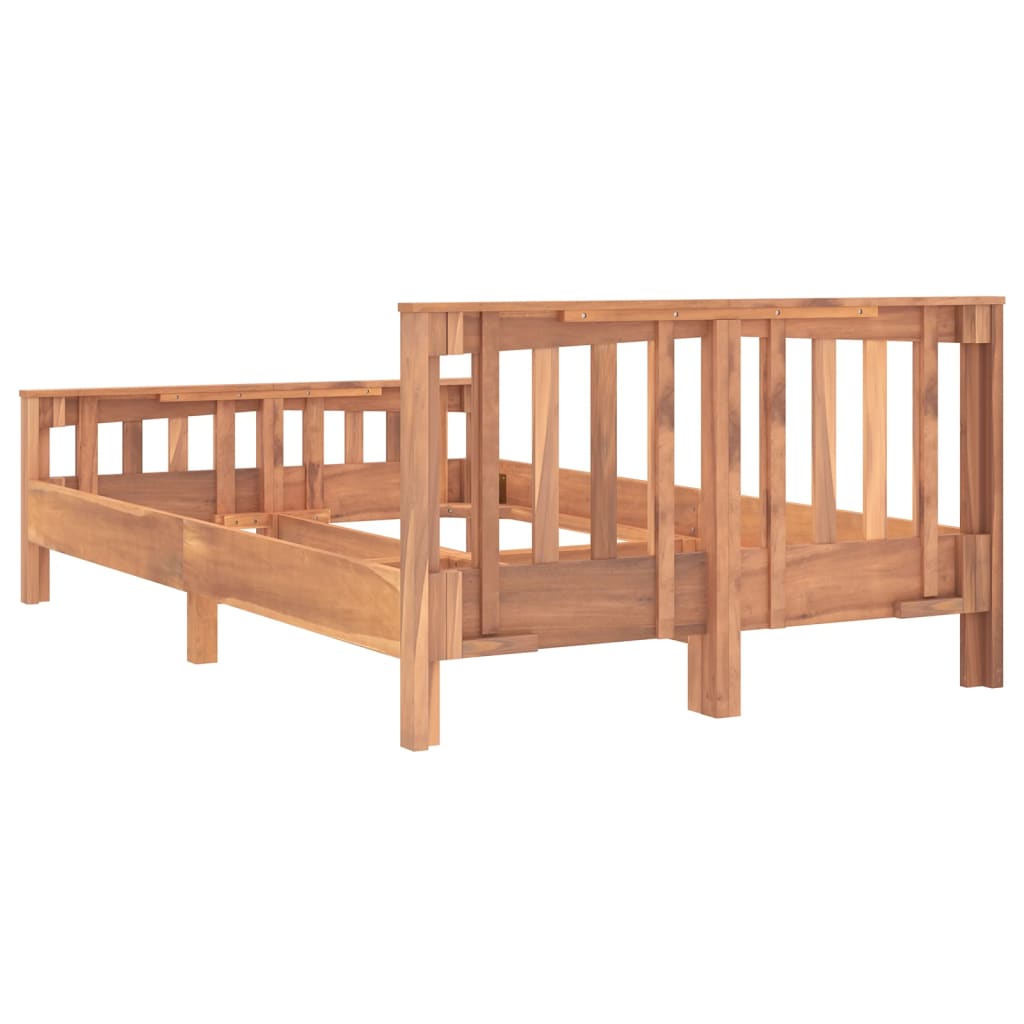 Πλαίσιο Κρεβατιού 120 x 200 εκ. από Μασίφ Ξύλο Teak