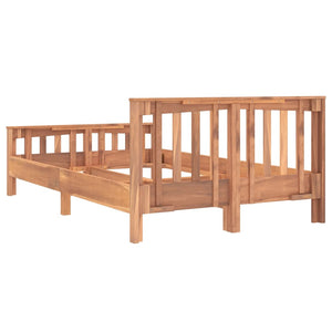 Πλαίσιο Κρεβατιού 120 x 200 εκ. από Μασίφ Ξύλο Teak