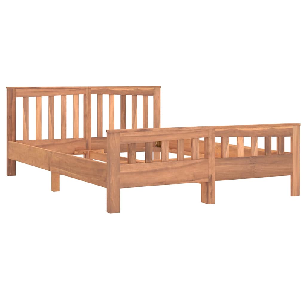 Πλαίσιο Κρεβατιού 140 x 200 εκ. από Μασίφ Ξύλο Teak - Pakobazaar
