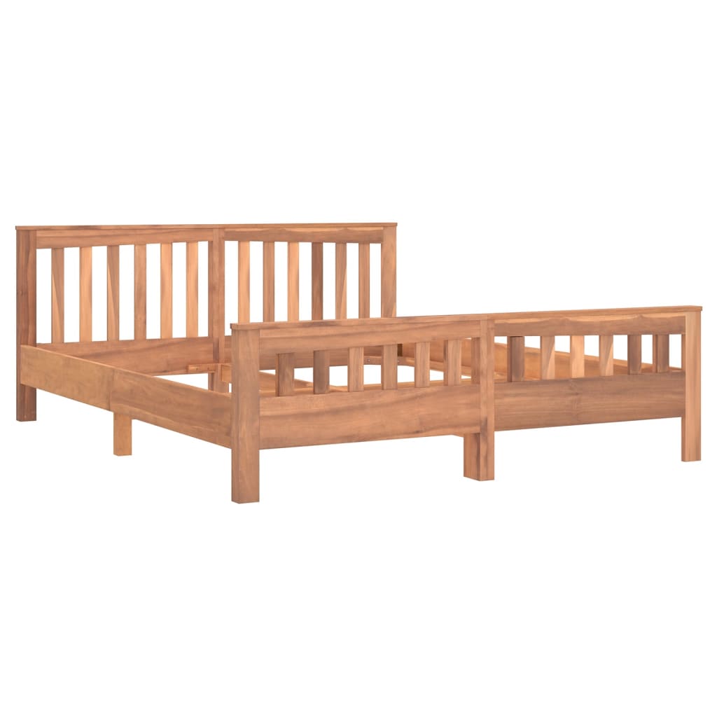 Πλαίσιο Κρεβατιού 160 x 200 εκ. από Μασίφ Ξύλο Teak