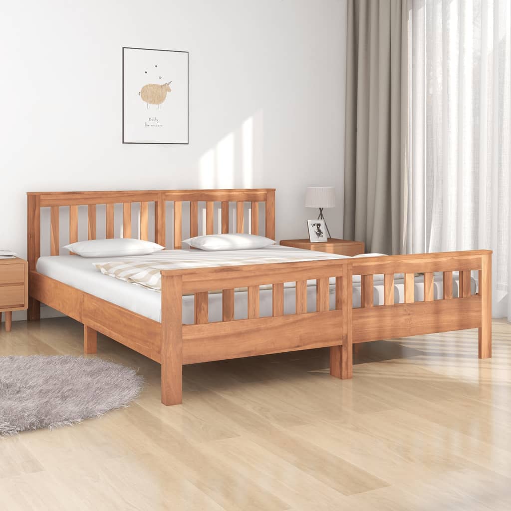 Πλαίσιο Κρεβατιού 160 x 200 εκ. από Μασίφ Ξύλο Teak