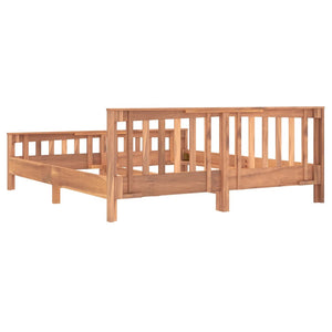 Πλαίσιο Κρεβατιού 180 x 200 εκ. από Μασίφ Ξύλο Teak