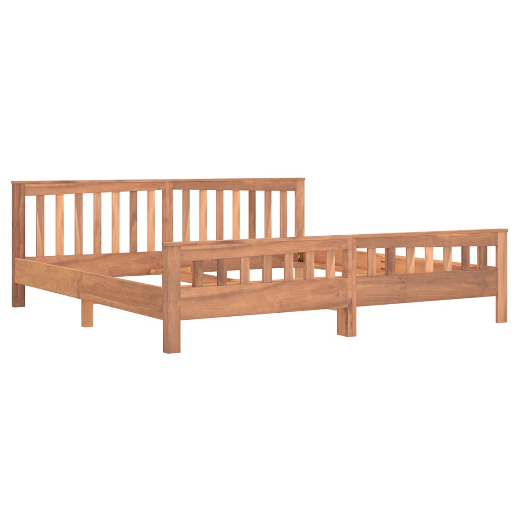 Πλαίσιο Κρεβατιού 200 x 200 εκ. από Μασίφ Ξύλο Teak