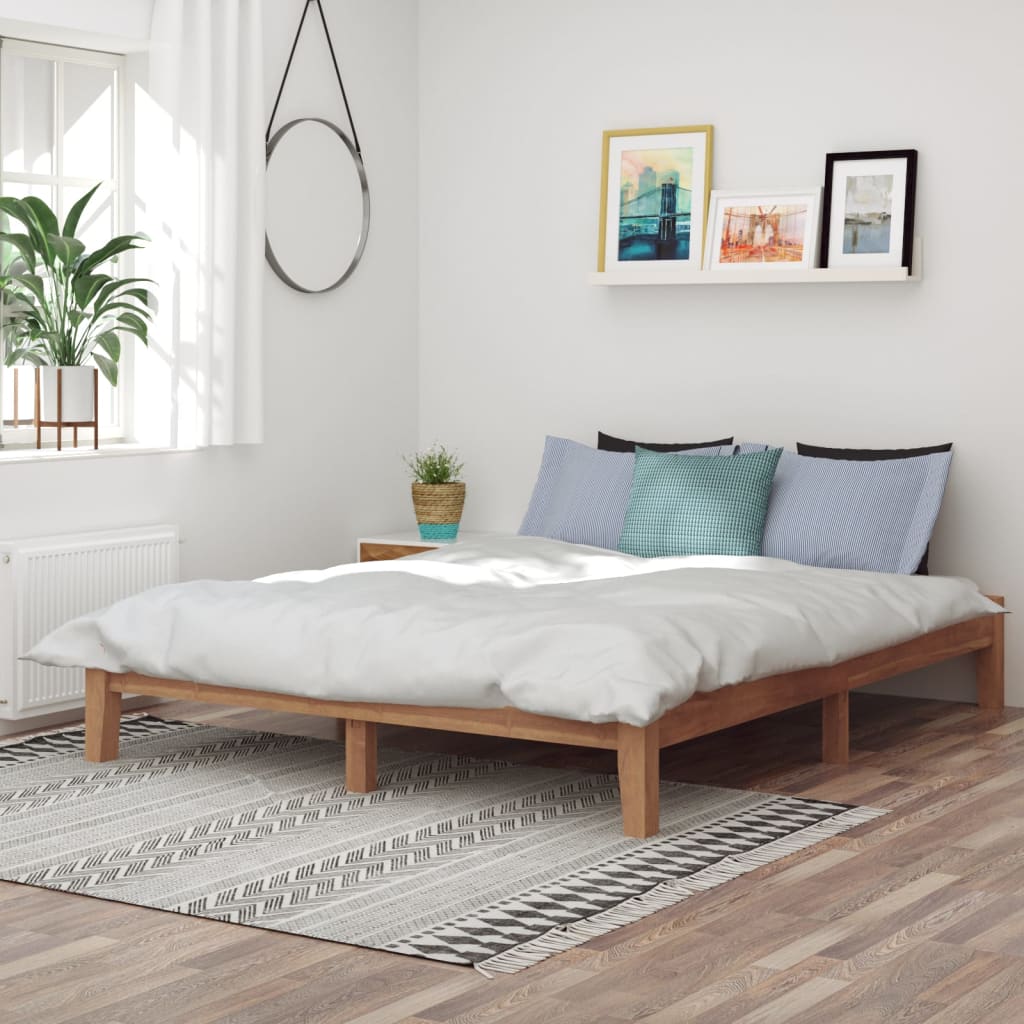 Πλαίσιο Κρεβατιού 160 x 200 εκ. από Μασίφ Ξύλο Teak - Pakobazaar