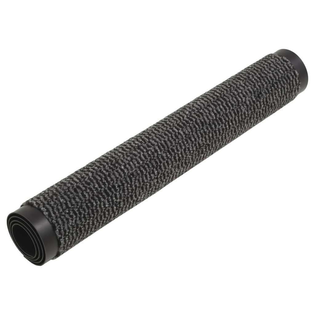 Πατάκι Εισόδου Θυσανωτό Ανθρακί 60 x 180 εκ.