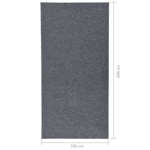 Χαλί Διάδρομος / Συλλέκτης Βρωμιάς Γκρι 100 x 200 εκ. - Pakobazaar