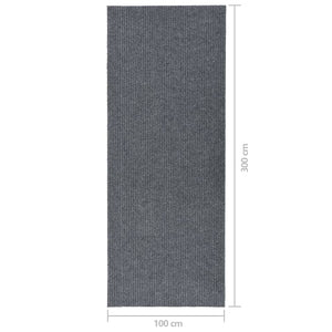 Χαλί Διάδρομος / Συλλέκτης Βρωμιάς Γκρι 100 x 300 εκ.