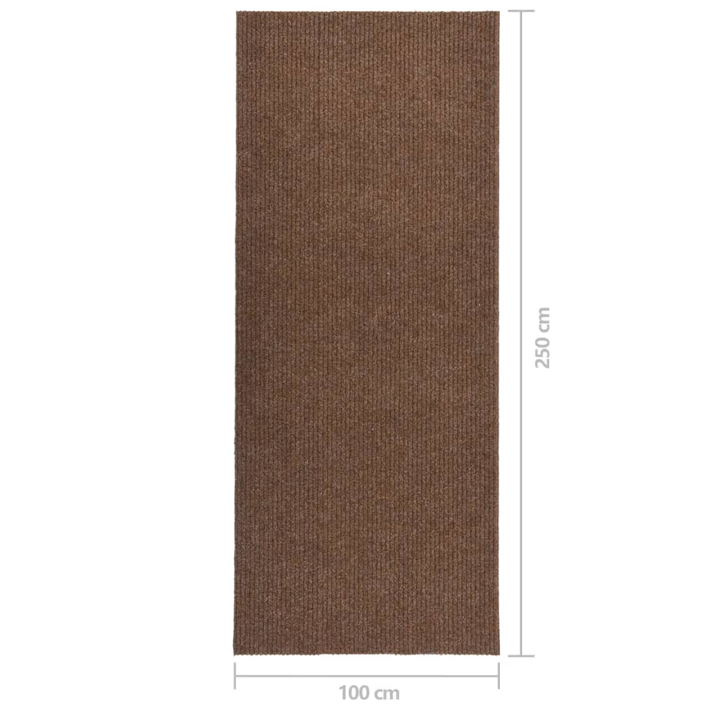 Χαλί Διάδρομος / Συλλέκτης Βρωμιάς Μπεζ 100 x 250 εκ.