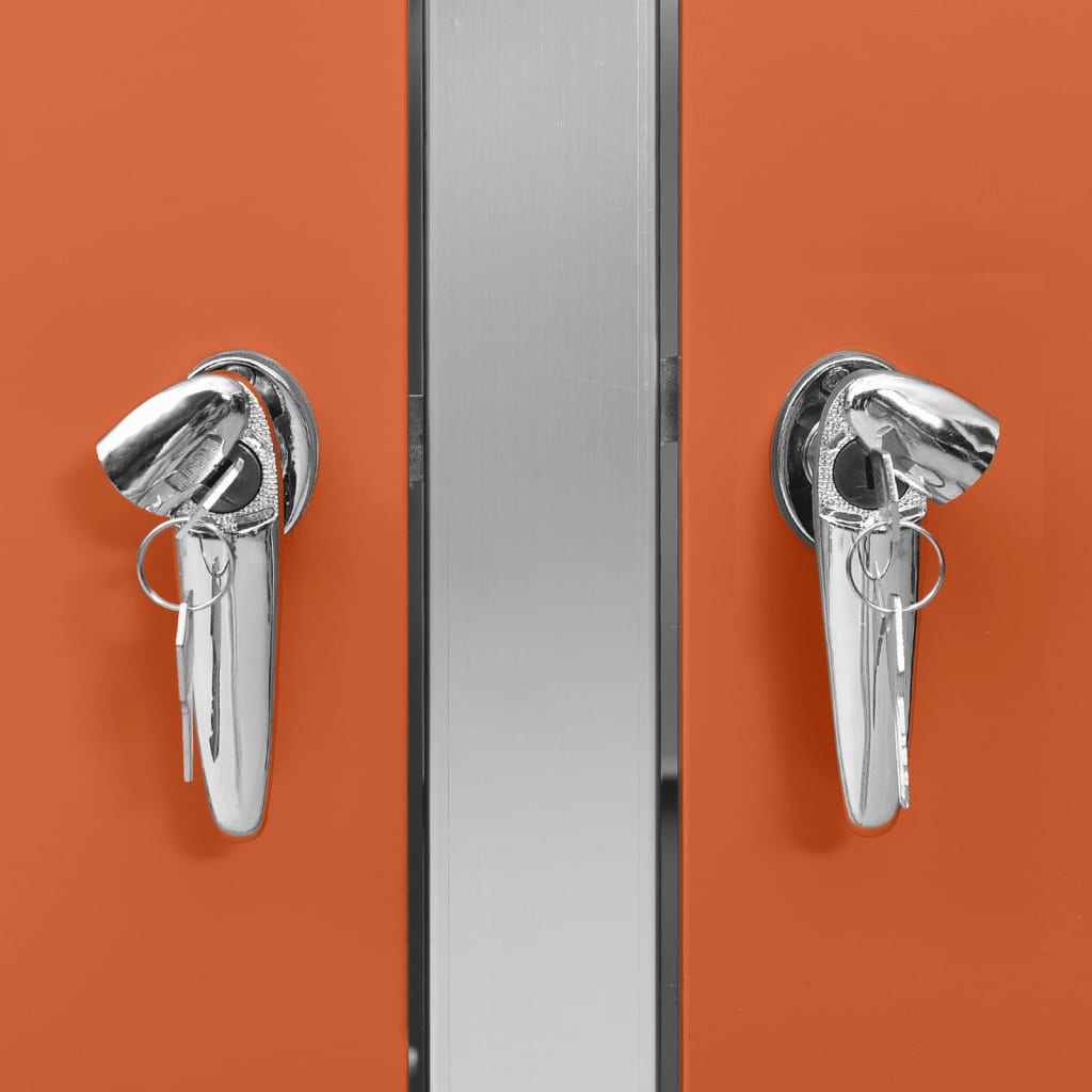 Πλαίσιο Κάδου Απορρ. Τριπλό με Ρόδες 207x77,5x112,5εκ. Αν. Ατσ. - PAKOBAZAAR