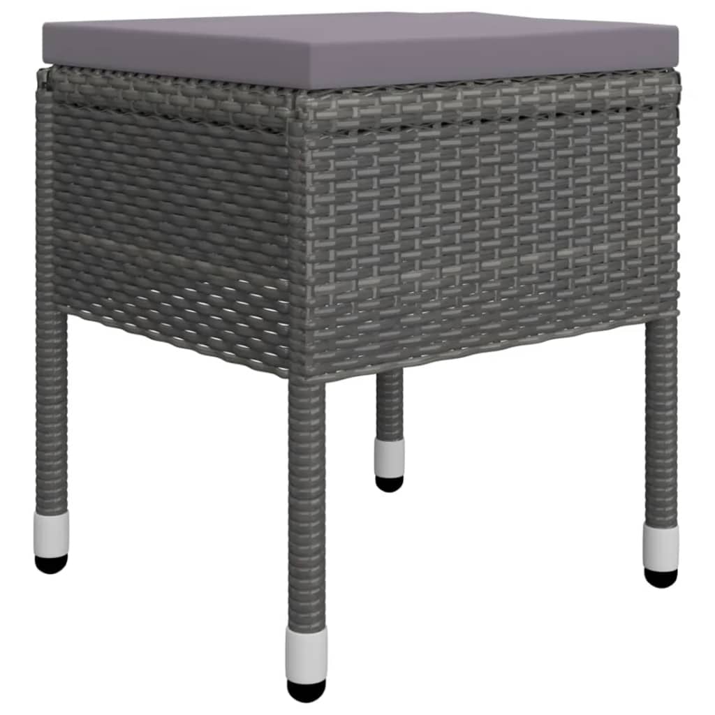 Σετ Τραπεζαρίας Κήπου 5 Τεμαχίων Γκρι - PAKOBAZAAR