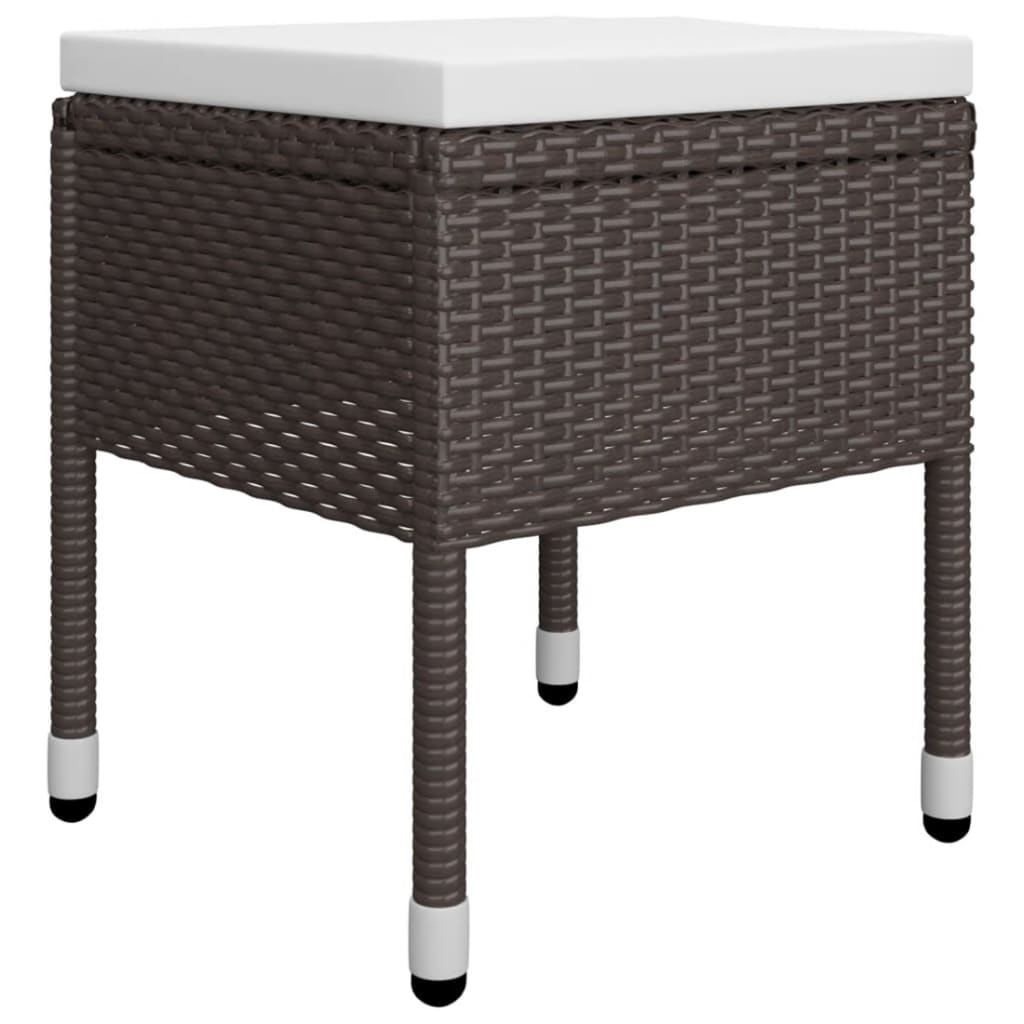 Σετ Τραπεζαρίας Κήπου 5 Τεμαχίων Καφέ - PAKOBAZAAR