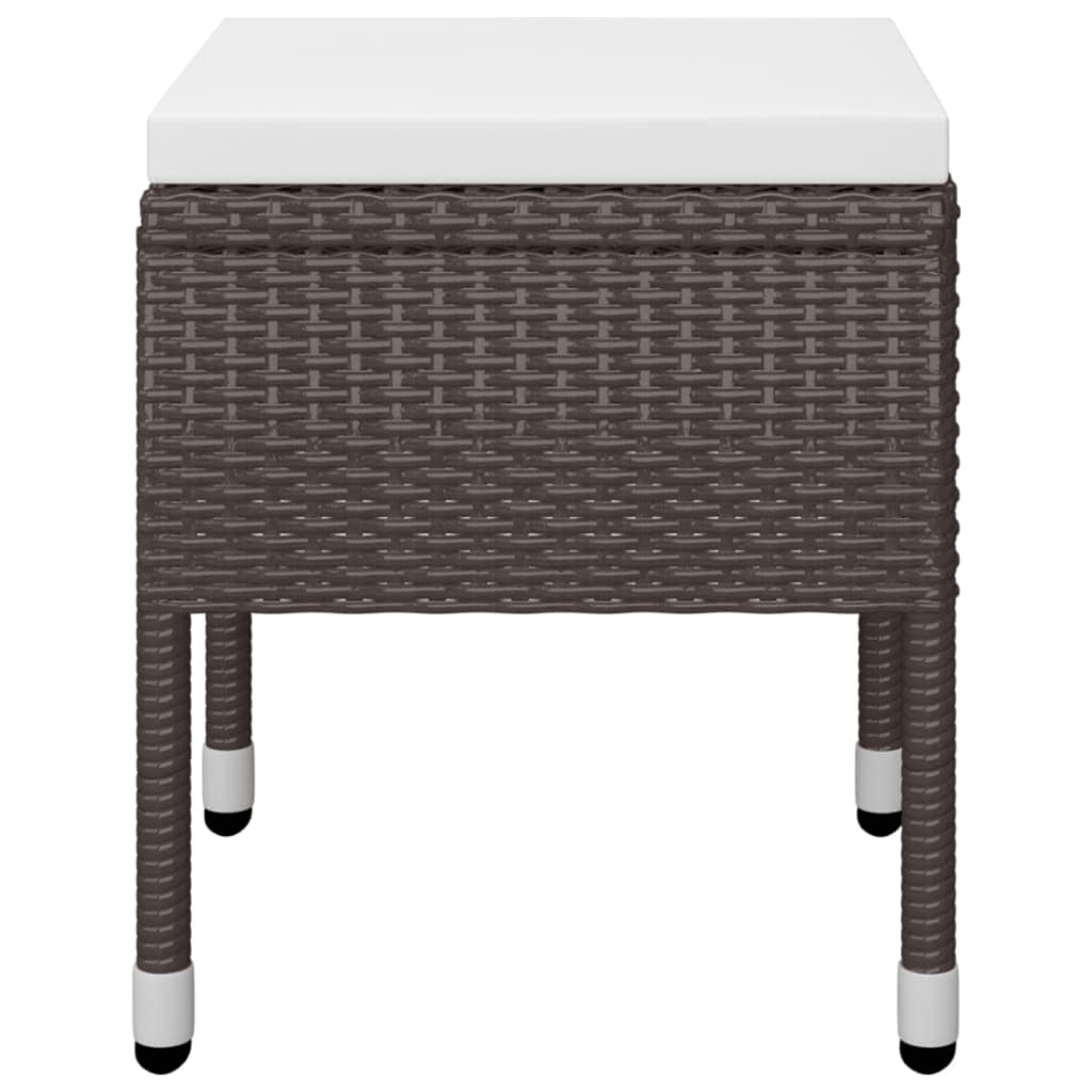 Σετ Τραπεζαρίας Κήπου 5 Τεμαχίων Καφέ - PAKOBAZAAR