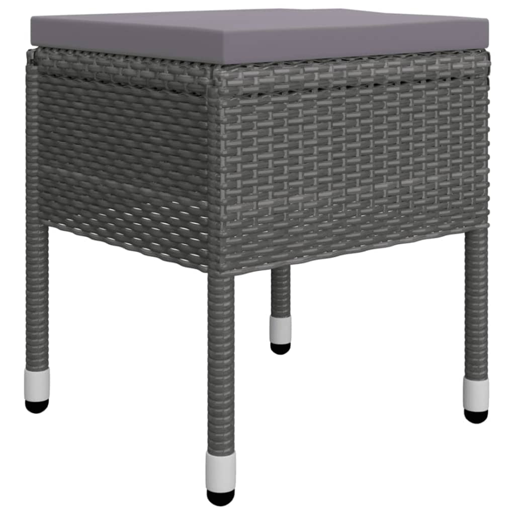 Σετ Τραπεζαρίας Κήπου 5 Τεμαχίων Γκρι - PAKOBAZAAR