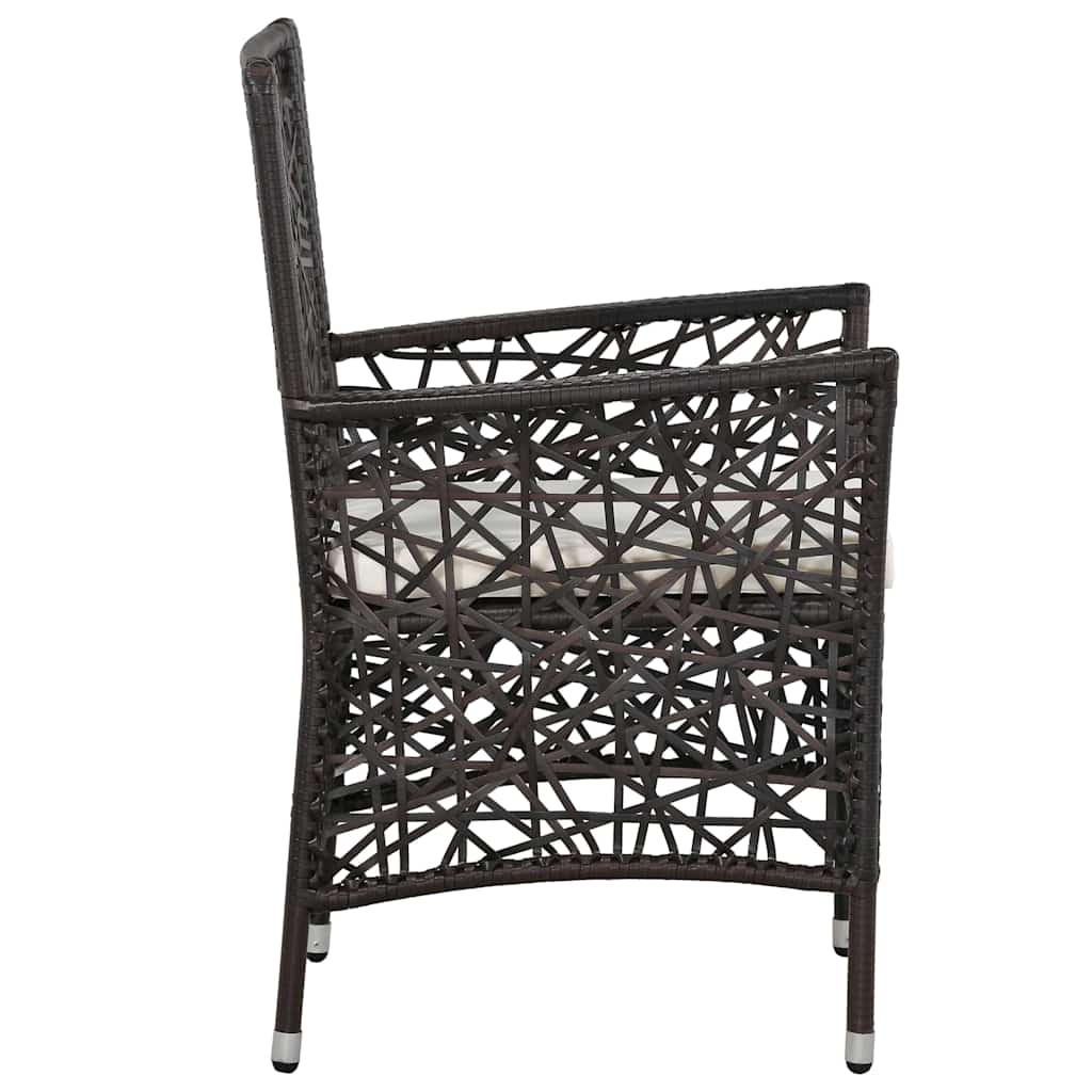 Σετ Τραπεζαρίας Κήπου 5 Τεμαχίων Καφέ