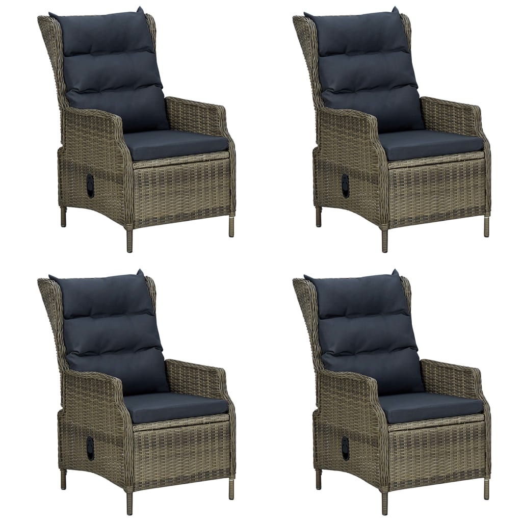 Σετ Τραπεζαρίας Κήπου 7 Τεμαχίων Καφέ - PAKOBAZAAR