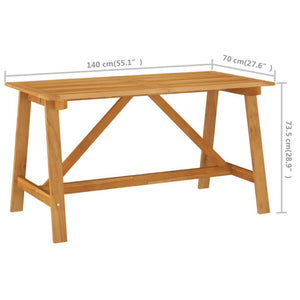 Σετ Τραπεζαρίας Κήπου 5 Τεμαχίων Σκούρο Γκρι - PAKOBAZAAR