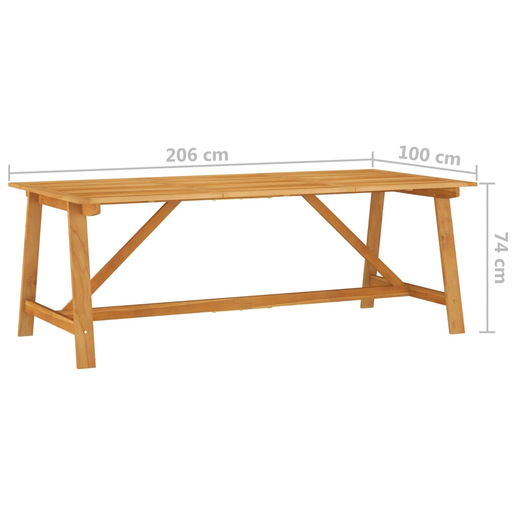 Σετ Τραπεζαρίας Κήπου 7 Τεμαχίων Μαύρο - PAKOBAZAAR