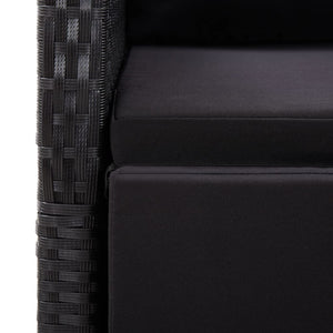 Σετ Τραπεζαρίας Κήπου 5 Τεμαχίων Μαύρο - PAKOBAZAAR