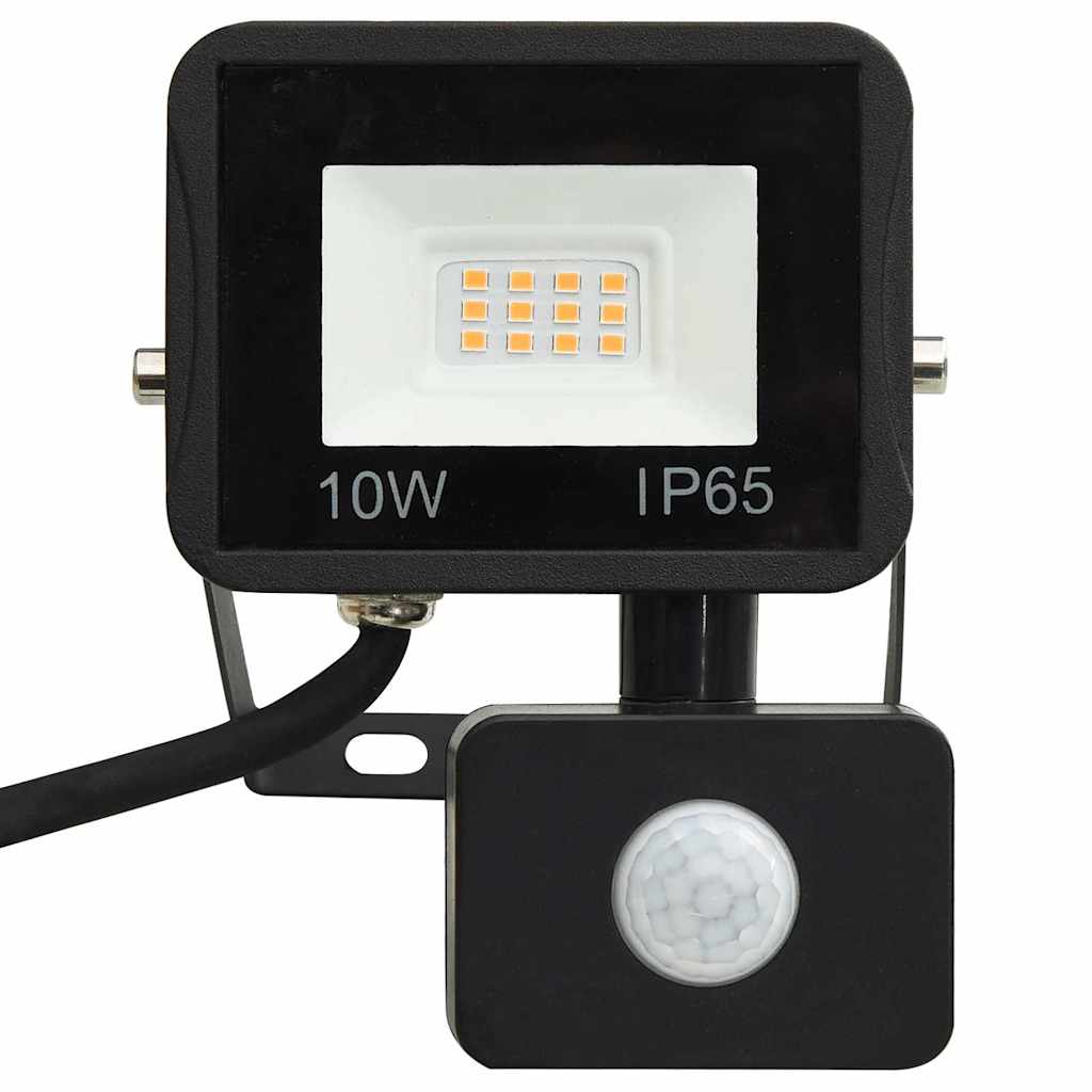 Προβολέας LED με Αισθητήρα Ψυχρό Λευκό 10 W