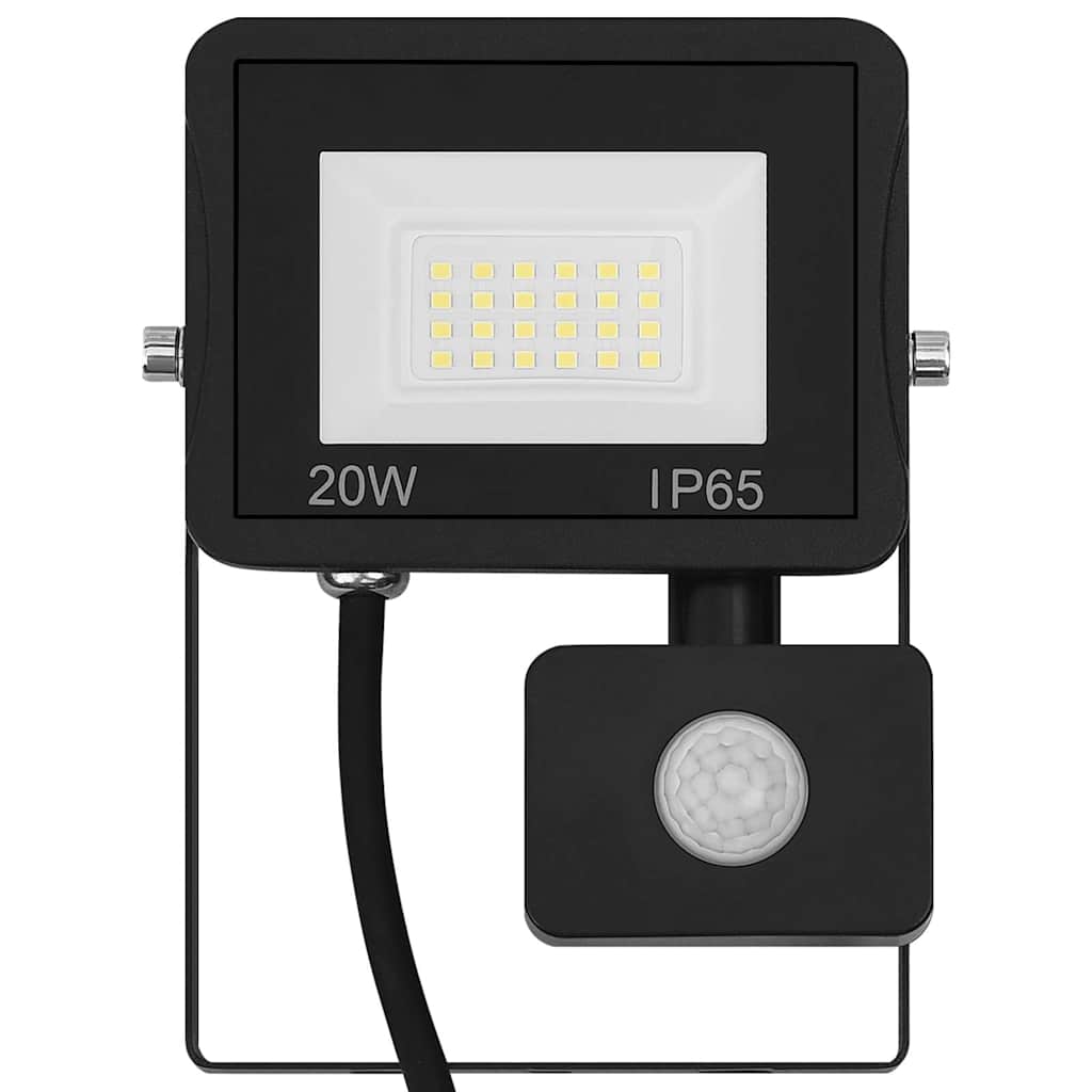 Προβολέας LED με Αισθητήρα Ψυχρό Λευκό 20 W
