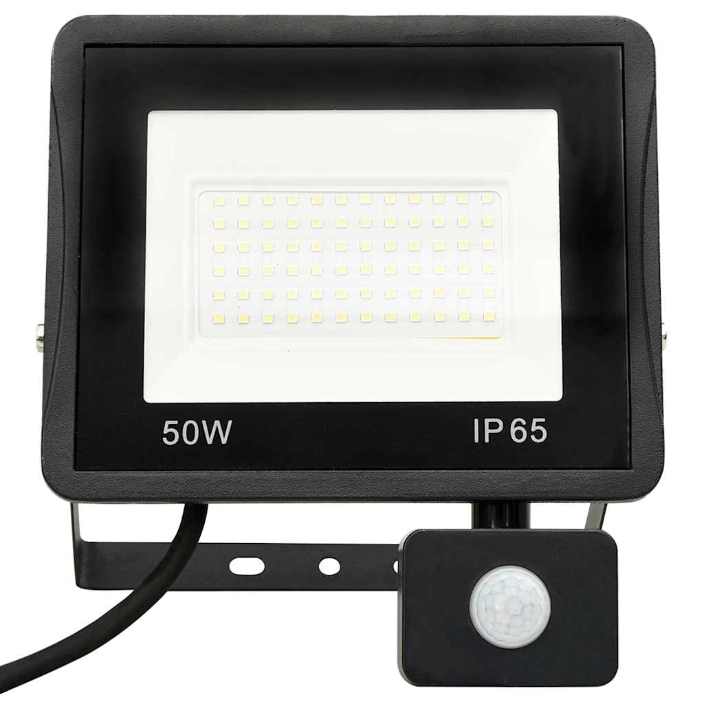 Προβολέας LED με Αισθητήρα Ψυχρό Λευκό 50 W - PAKOBAZAAR