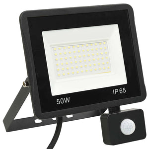 Προβολέας LED με Αισθητήρα Ψυχρό Λευκό 50 W - PAKOBAZAAR
