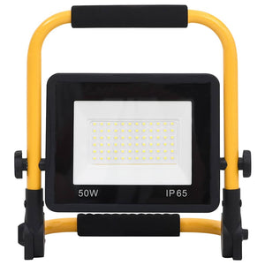Προβολέας LED με Λαβή Θερμό Λευκό 50 W - Pakobazaar