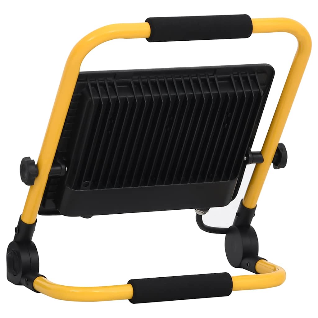 Προβολέας LED με Λαβή Θερμό Λευκό 100 W - PAKOBAZAAR