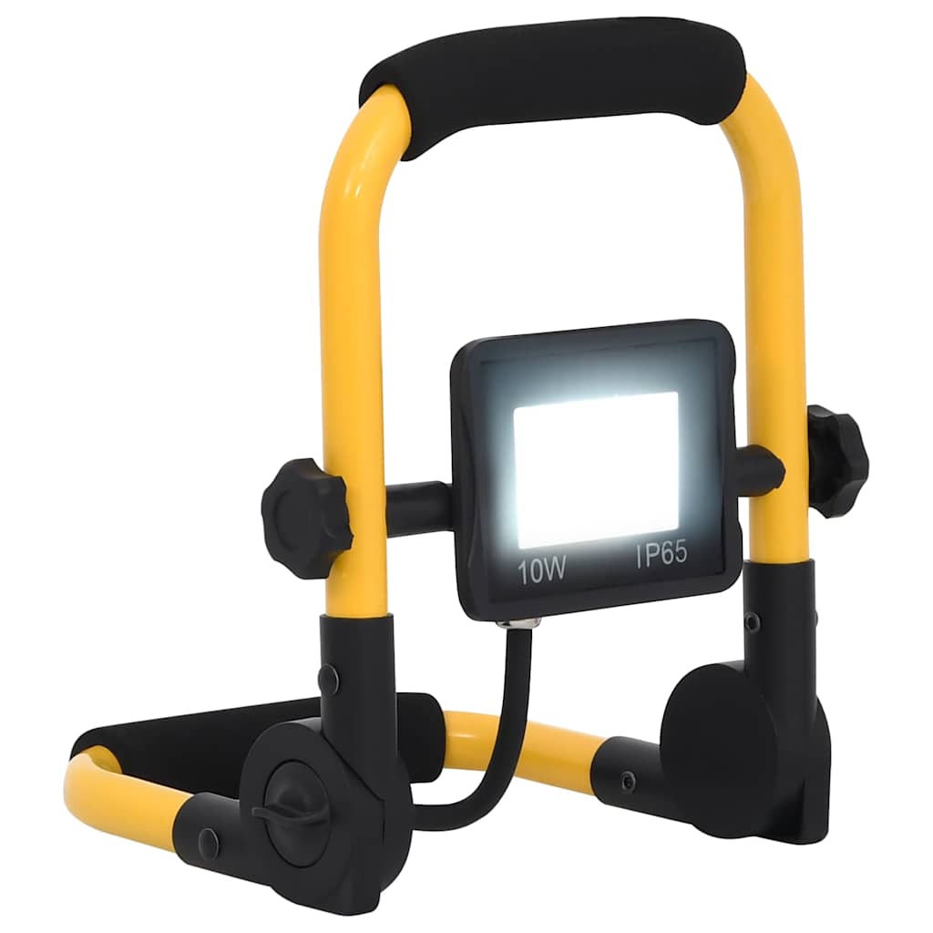 Προβολέας LED με Λαβή Ψυχρό Λευκό 10 W - PAKOBAZAAR