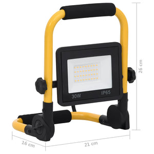 Προβολέας LED με Λαβή Ψυχρό Λευκό 30 W - PAKOBAZAAR