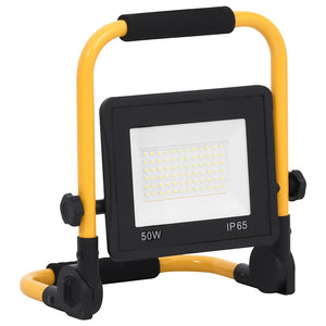 Προβολέας LED με Λαβή Ψυχρό Λευκό 50 W