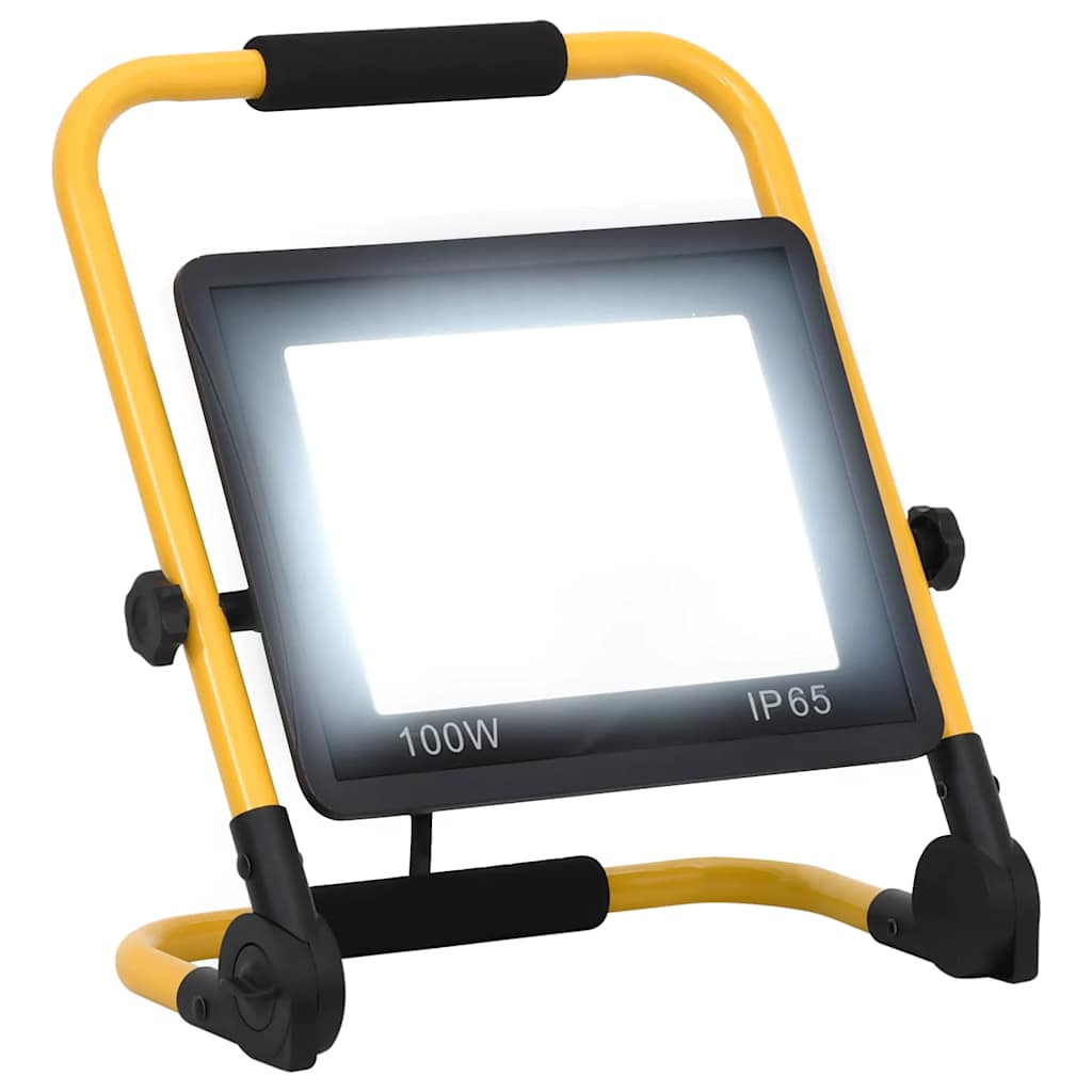 Προβολέας LED με Λαβή Ψυχρό Λευκό 100 W - PAKOBAZAAR