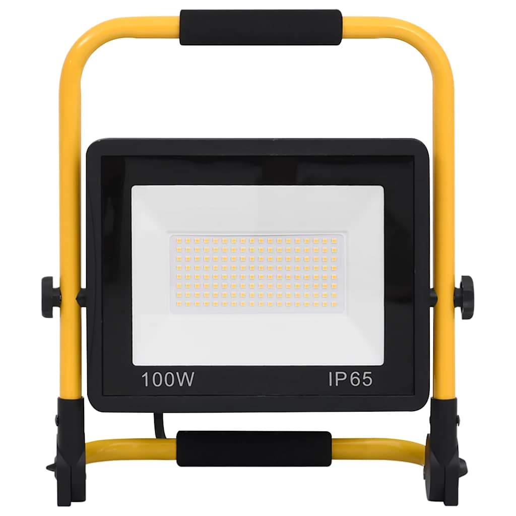 Προβολέας LED με Λαβή Ψυχρό Λευκό 100 W - PAKOBAZAAR
