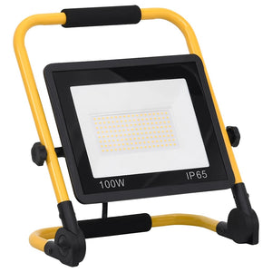 Προβολέας LED με Λαβή Ψυχρό Λευκό 100 W - PAKOBAZAAR