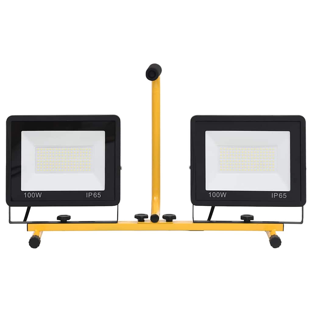 Προβολέας LED με Λαβή Ψυχρό Λευκό 2 x 100 W - Pakobazaar
